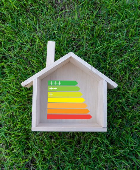 about us image showing a home micrography with energy rating